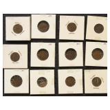 US Coins 250+ Indian Head Cents, 1880s-1900s mostl