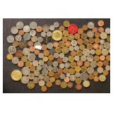 Worldwide Coins Accumulation includes some silver