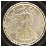 US Coins 3 Silver Eagles Uncirculated Group