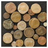 Ancient & Medieval Coins 50+ mixed condition, ages