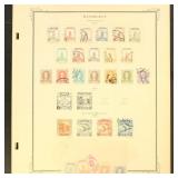 Manchukuo Stamps 1930s Used collection on Scott pa