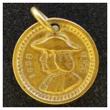 1893 Columbian Exposition Medal, 13mm