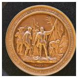 1893 Columbian Exposition Copper Medal, 35mm