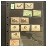 US Duck Stamps 1937-2015 Mint and Used on Pages wi