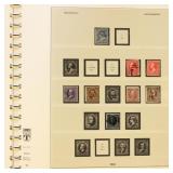 US Stamps 1890s-1920s Mint Hinged, handful of scat