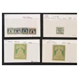 US Stamps Revenue Stamps dealer stock on cards, id