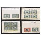 US Stamps Special Delivery dealer stock on cards,