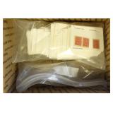 US Stamps Back of Book dealer stock on cards, iden