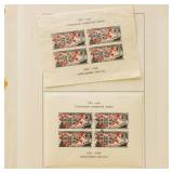 Russia Stamps Souvenir Pages Mint and Used