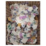US Perfin Stamps many thousands loose off paper 20
