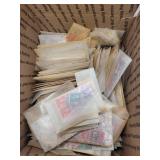 US Perfin Stamps many thousands in glassines, loos