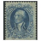US Stamps #72 Used reperforated at right,  CV $625