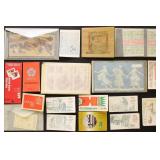 Worldwide Stamps Booklets group of mint complete b