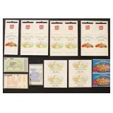 New Zealand Stamps Booklets small group of mint co