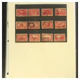 US Stamps Back of Book group includes Q1-Q12 Used