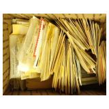 Worldwide Stamps mint and used in glassines, musty