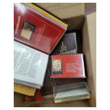 Staffa Island Gold Foil Stamps collection in 3 sma