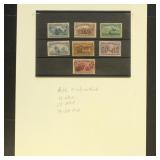 US Stamps #230-236 Mint Columbians