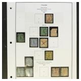 Finland Stamps 1860s-1950s Mint Hinged & Used coll