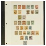 Italian Colonies Stamps Used and Mint Hinged on pa