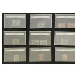 US Stamps 1860s-1930s Used in glassines with ident