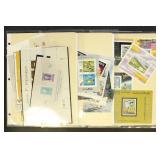 Worldwide Stamps Mint group of multiples & souveni