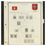 Switzerland Stamps 1850s-1930s Used & Mint Hinged