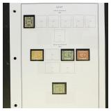 Egypt Stamps 1860s-1950s Mint Hinged & Used regula