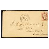 US Towle Listed Railroad Cover #G.20.6 Rarity VI B