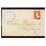 US Towle Listed Railroad Cover #195.B.1 Rarity VII