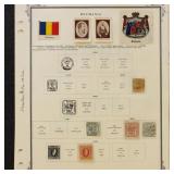 Romania Stamps 1850s-1920s Used & Mint Hinged coll
