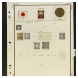 Japan Stamps 1870s-1920s Used & Mint Hinged collec