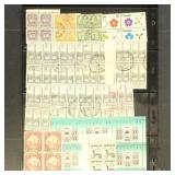 Canada Stamps Nice Selection of Blocks of 4 CV $28