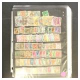 Belgium Stamps 1,000+ Used & Mint on mix of pages,