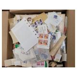 Worldwide Stamps thousands in various formats, man