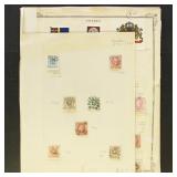 Sweden Stamps 1872-1936 Used Group on Pages CV $50