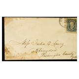 Confederate States Postal History #12 tied to cove