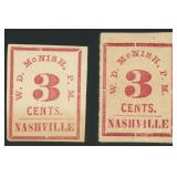 CSA Nashville Postmaster Provisional #4AX1 CV $300