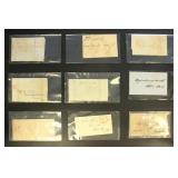 US Stampless Folded Letters 35 total with variety