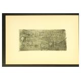 CSA Stamps #U-T-1 Trial Die Impression CV $175