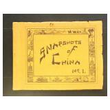 Snapshot of China No. 1 photo book, 1921 publica