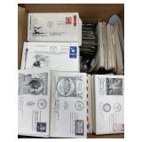 US First Day and Other Covers, hundreds in bankers