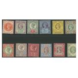 Great Britain Stamps #111-122 Mint Hinged CV $755