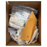 US & Worldwide Stamps on and off paper in 2 Banker