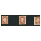 Confederate States Stamps #8 Mint Group of Three D