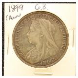Great Britain Silver Coin 1899 Crown