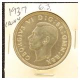 Great Britain Silver Coin 1937 Crown