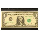 US Paper Money $1 Federal Reserve Group of 10 Misc