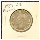 Great Britain Silver Coin 1937 Florin