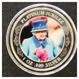 Silver 2022 Nieu $2 Elizabeth II Silver Coin
